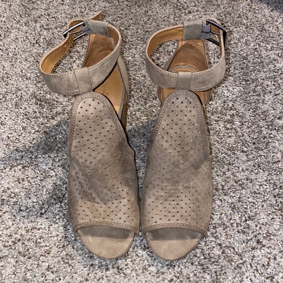 Open Toe Heeled Boots - Picture 2 of 5